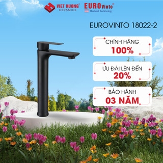 Vòi lavabo nóng lạnh Eurovinto 18022-2 đồng thau nguyên khối chính hãng
