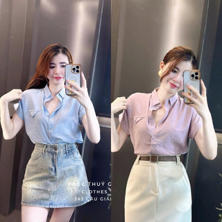 Áo sơ mi gu kẻ ox bổ cơi