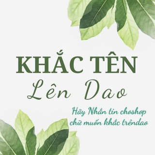 Dịch vụ khắc tên lên dao - cá nhân hóa gian bếp của bạn