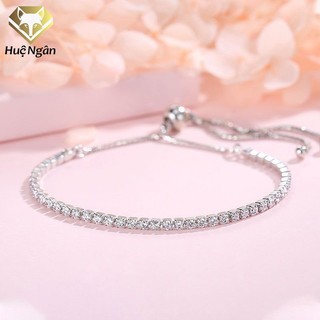 Lắc tay bạc 925 Huệ Ngân - Lắc rút tự điều chỉnh kích thước SL0158