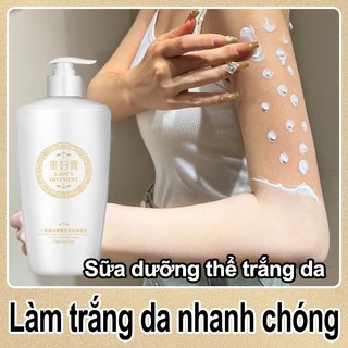 Sữa dưỡng thể trắng da Kem làm trắng nách Kem làm trắng vùng kín 520g Làm trắng da nhanh chóng