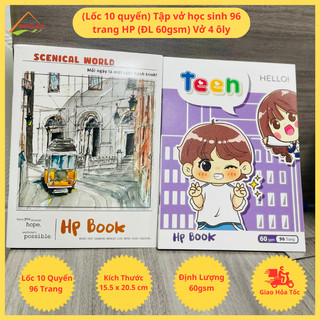 Tập vở học sinh 96 trang hp vở 4 ôly