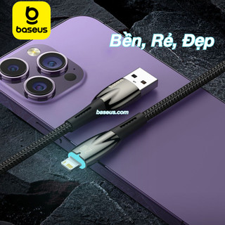 Dây Sạc iP Chính Hãng Baseus Cáp Bọc Dù Dùng Cho iPhone 14 13 12 11 6 7 8 ...