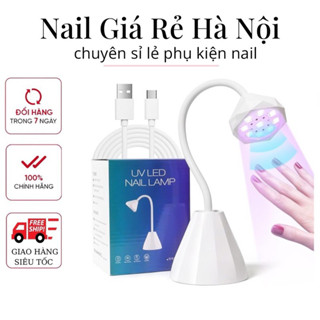 Đèn Hơ Gel Mini Tích điện làm nail