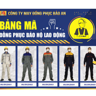 Bộ Quần Áo Bảo Hộ Lao Động Trong Ngành Cơ Khí, Xây Dựng, Kỹ Sư,Thợ Điện NHIỀU Màu, ĐỦ Size