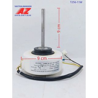 Motor quạt màn lạnh điều hòa AC220V - 11W - 4 dây - Trục 9cm