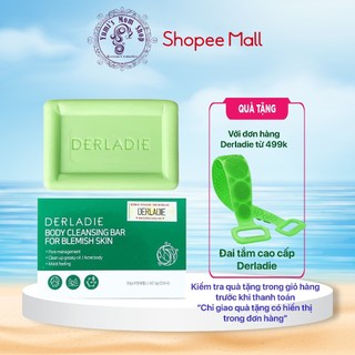 Xà Phòng Derladie giảm mụn lưng Sau 7 Ngày Derladie Body Cleansing Bar For Blemish Skin 50g