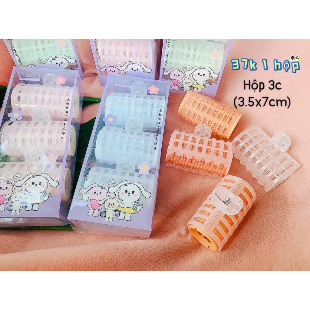 Combo lô cuốn tóc (ống cuốn tóc)