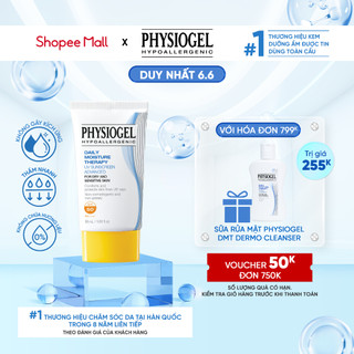  KEM CHỐNG NẮNG DƯỠNG ẨM PHYSIOGEL DAILY MOISTURE THERAPY 30ml