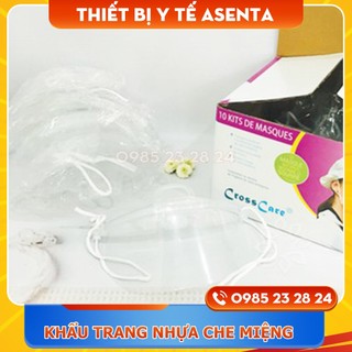 Khẩu trang nhựa che miệng cao cấp ( Hộp 10 cái )
