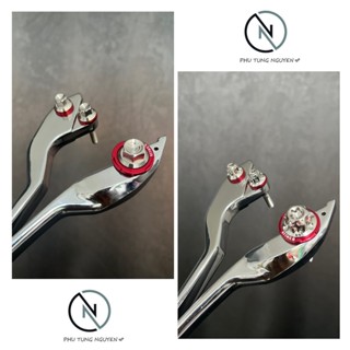  bộ 3 ốc tay thắng Vario tặng long đền đỏ kitaco mẫu Thái và S3 