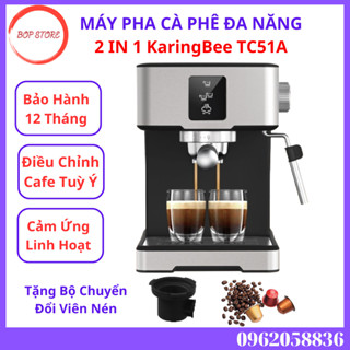 Máy Pha Cà Phê Espresso, Máy Pha Cafe tự động KaringBee TC51A