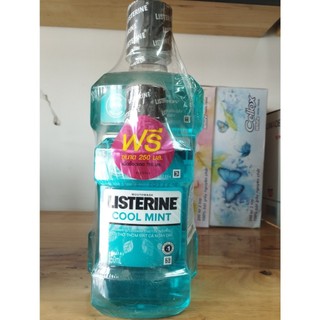 Nước súc miệng Listerine Thái lan chai 750ml + chai 250ml - Thái lan