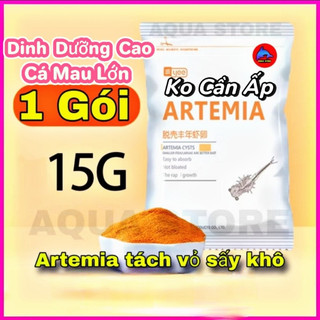 Artemia Sấy Khô không cần ấp - Thức ăn dinh dưỡng cao cho cá cảnh