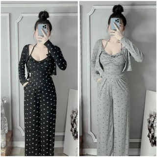 SÉT BỘ ĐI CHƠI, SÉT BA MÓN IN NƠ KÈM ÁO KHOÁC CHẤT THUN TĂM LẠNH BIGSIZE 45-85KG