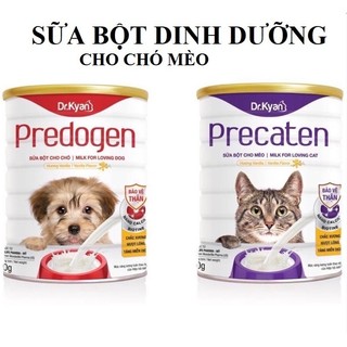 Sữa bột dr.kyan precaten cho mèo giúp mèo phát triển khỏe mạnh - lon 400g