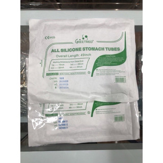 Dây cho ăn silicone 1 tháng / Dây sonde dạ dày dùng 1 tháng GREETMED số 14/16/18FR