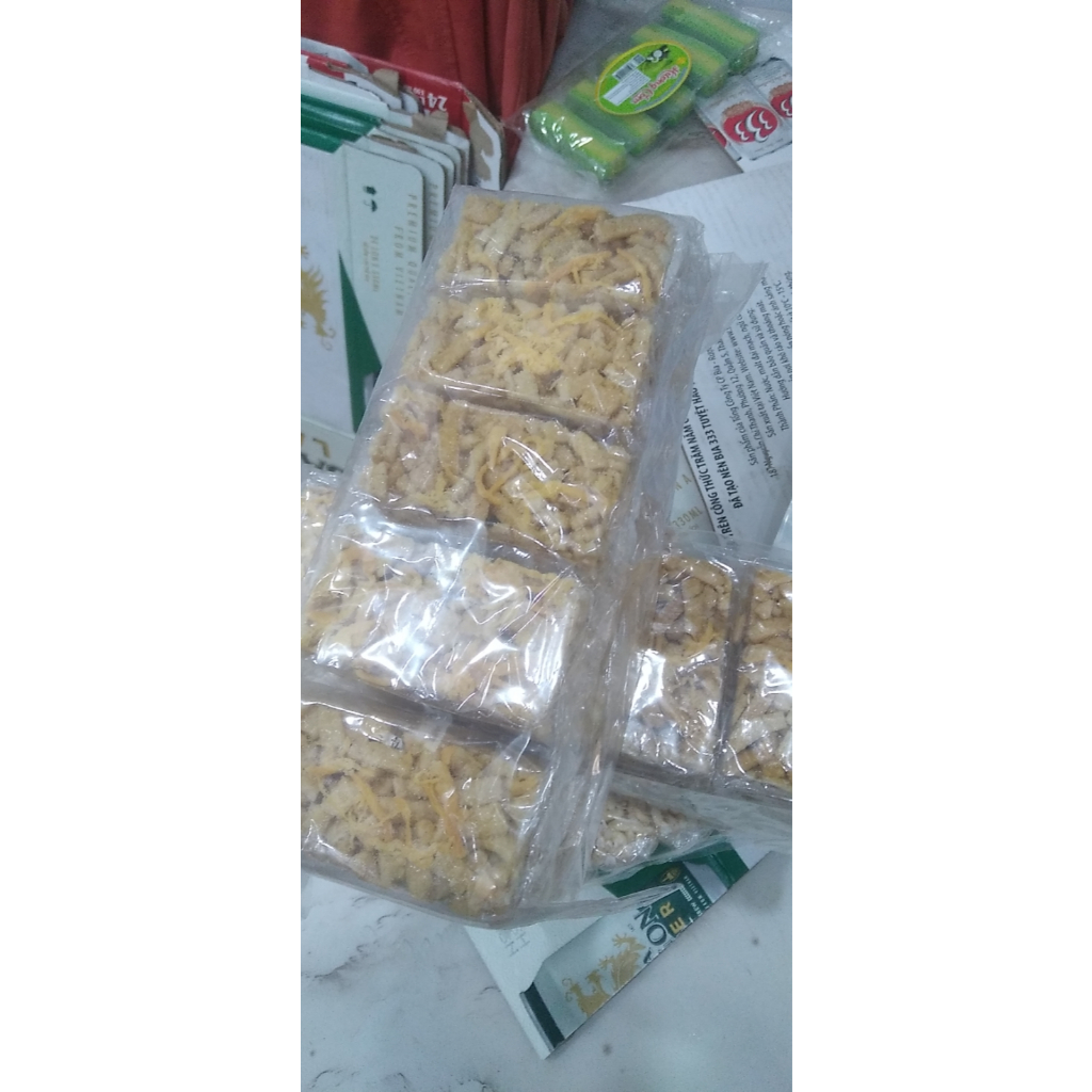 lốc 10 gói nhỏ cốm chà bông