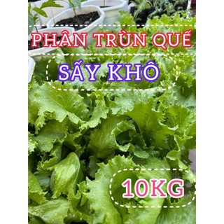 Phân trùn quế sấy khô 10kg - phân khô đẹp như hình