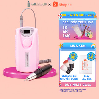 Máy mài móng tích điện EN101 chính hãng (bảo hành thân máy 6 tháng) - Máy mài móng cầm tay chuyên dụng trong ngành nail