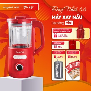 Máy Xay Nấu Sữa Hạt 9in1 LazyChef 1200ml Làm Sữa Hạt, Máy Xay Nấu Đa Năng