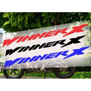 Tem xe winner x-v3 2 chiếc tem định hình không viền trang trí honda winner x-v3