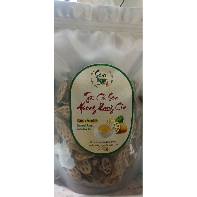 trà củ sen rang củi