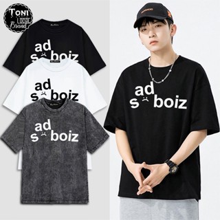  Áo Thun Tay Lỡ SADBOIZ Local Brand Cotton 100% 260gsm Form rộng Unisex  AT1900L - Full Box  