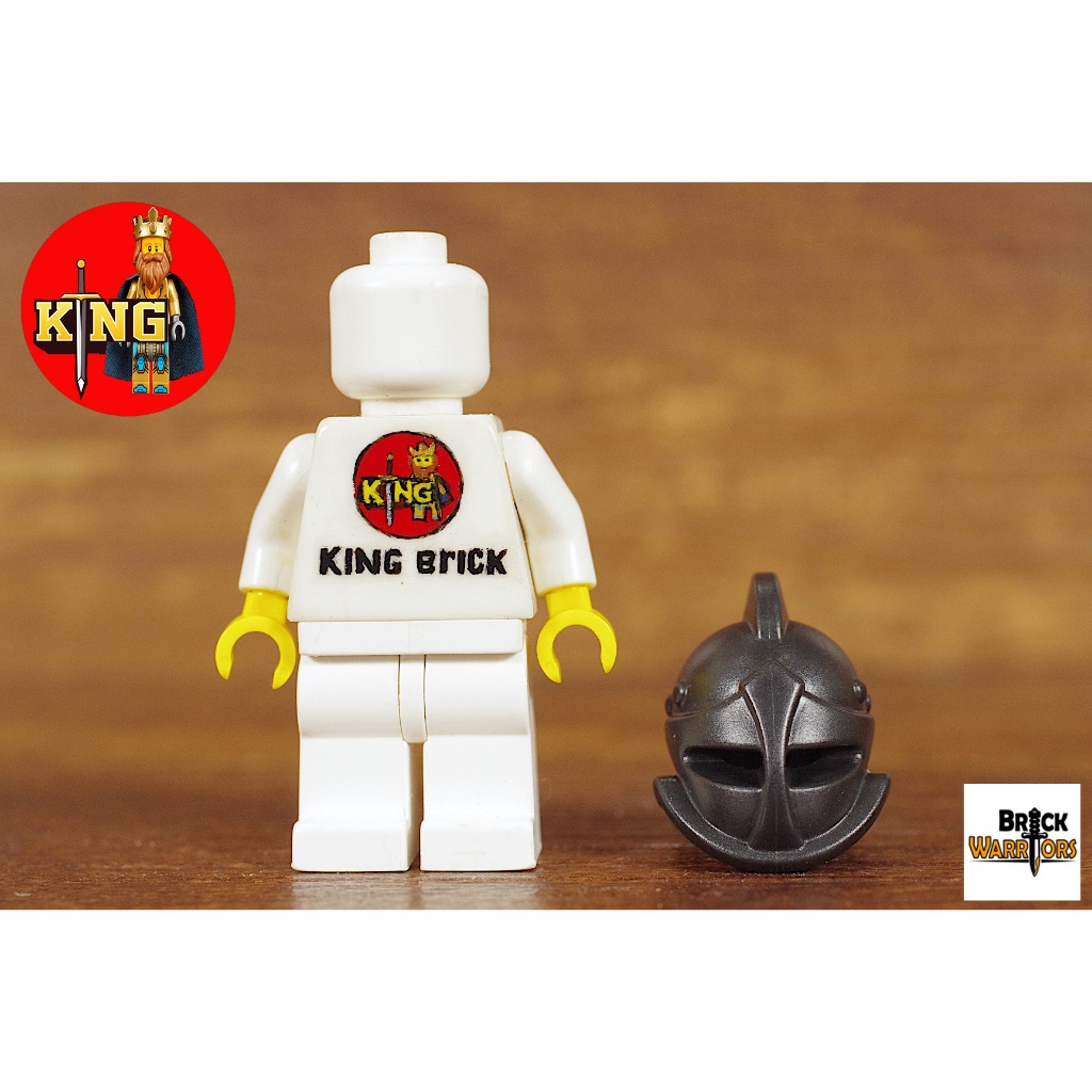 BRICKWARRIORS phụ kiện đồ chơi LEGO Secutor Helmet (Black)