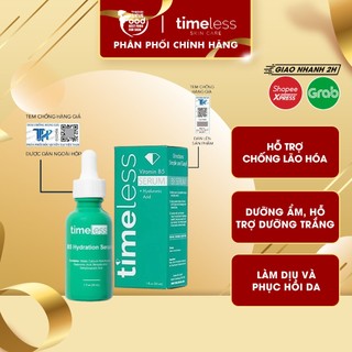  Tinh Chất Cấp Ẩm Dưỡng Trắng Phục Hồi Da Chống Lão Hóa Timeless Serum 30ml 