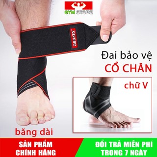 Băng quấn cổ chân tập Gym - Trợ lực và bảo vệ khớp cổ chân