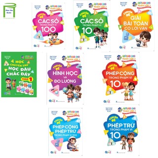Sách - học chuyên sâu, học đâu chắc đấy - trọn bộ toán lớp 1