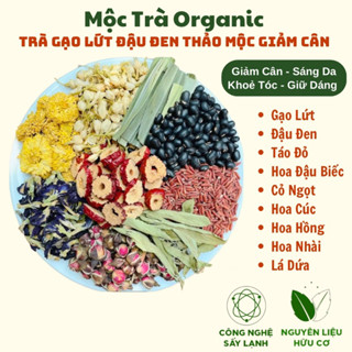  Trà Gạo Lứt Thảo Mộc 8 Vị Mộc Trà Organic Detox Cơ Thể Giữ Dáng Mát Gan Đẹp Da 