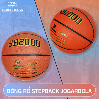 Quả bóng rổ da JOGARBOLA STEPBACK chính hãng - SB1000, SB2000, da PU, da Micro Fiber