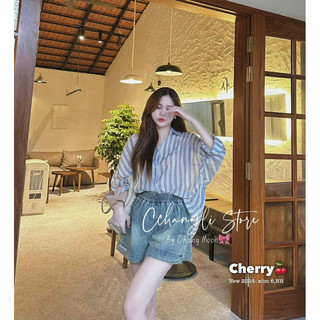 Sơ mi kẻ hot hit form rộng qcl1