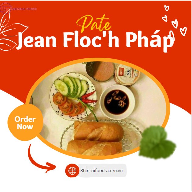 Pate Foie Jean Floc'h Pháp (Hộp)
