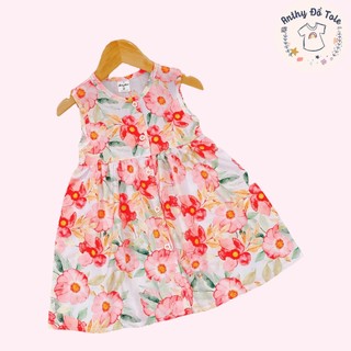 |10-37kg| Đầm sát nách tole lanh cho bé.Tiệm đồ tole-Anthy đồ tole