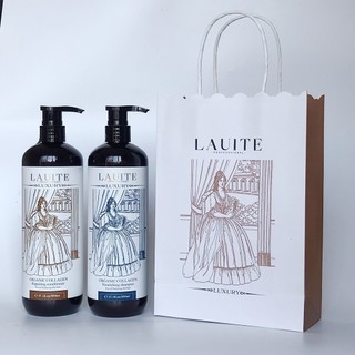 Dầu gội xả lauite 800ml phục hồi tóc khô xơ hư tổn