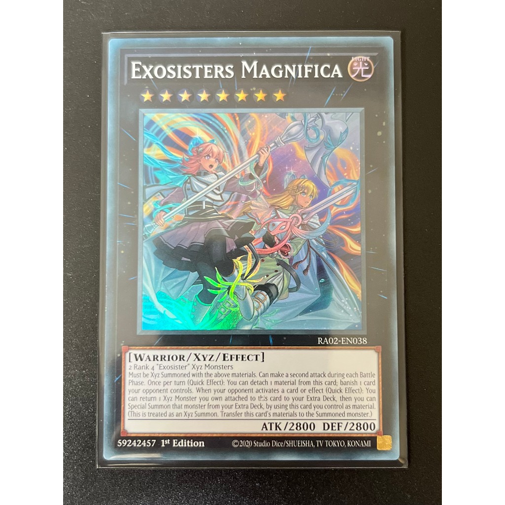 YMS - [Thẻ bài Yugioh] - [TCG-UK] - RA02-EN038 - Exosisters Magnifica