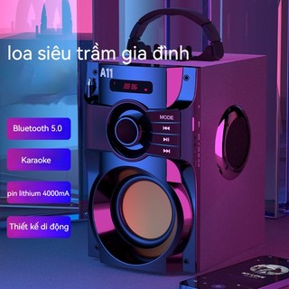 Loa Nghe nhạc Cao Cấp Super Bass A11 - Loa bluetooth mini siêu trầm cực hay (có điều khiển từ xa)