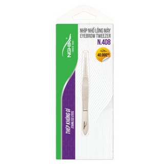 Nhíp nhổ lông mày kềm nghĩa n.408, nhíp nghĩa n408