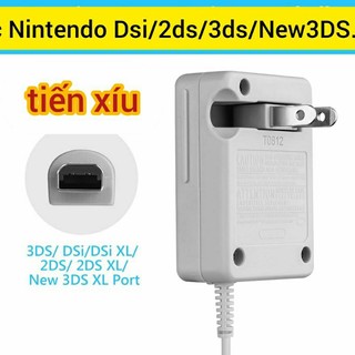 củ sạc Nintendo 3ds DSi / DSi XL/ 2DS / 3DS / 3DS XL / New 3DS / New 3DS XL