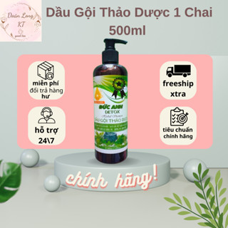  Dầu gội thảo dược chính hãng ĐỨC ANH DETOX 1 chai 500ml 