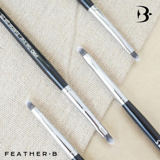 Feather b - cọ kẻ liner sep eyeliner gel 26 - cọ trang điểm eyeliner