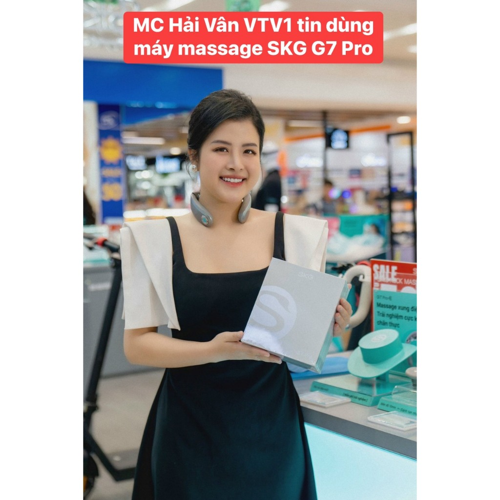 Máy Massage Cổ SKG G7 Pro xung điện + massage vật lý giúp giảm đau mỏi cổ vai gáy | KATA TECHNOLOGY
