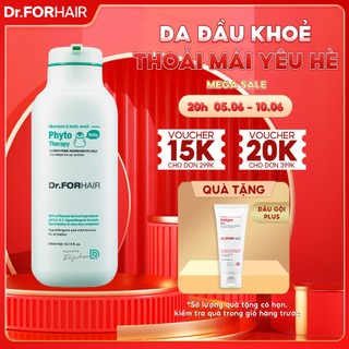 Sữa tắm gội dịu nhẹ toàn thân cho bé 2 trong 1 chiết xuất thực vật Dr.FORHAIR Phyto Therapy Shampoo and Body Wash 300ml