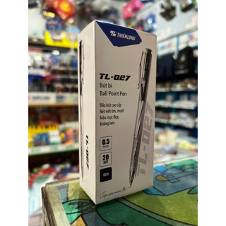 Combo 20 bút bi Thiên Long TL-027 ngòi 0,5 ( Có Ruột thay thế BPR-06 )