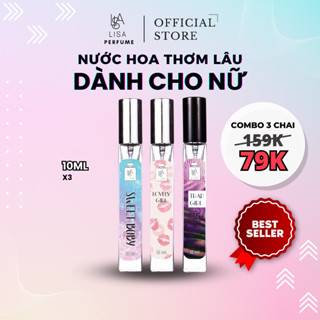 [best seller] nước hoa 10ml nữ lisaperfume chính hãng. nước hoa mini nhỏ gọn - thơm lâu 6-8h
