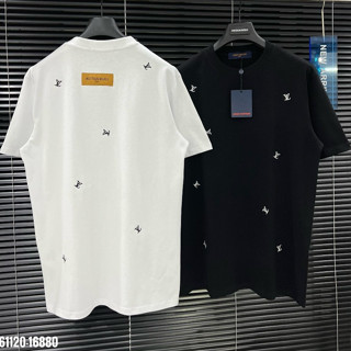 HotÁo thun LV thêu logo full áo thiết kế hot trend Nam nữ New 2024