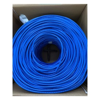 Thùng / cuộn dây mạng cat6 net -link cuộn 8 lõi 305m -màu xanh